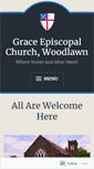 Mobile Screenshot of gracechurchwoodlawn.org